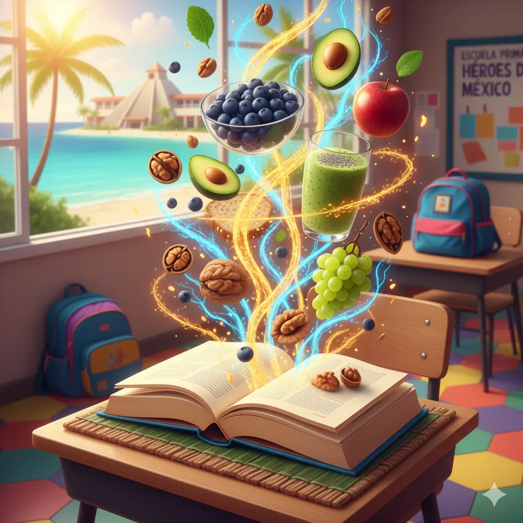 ¡Somos lo que comemos! la alimentación neuronutritiva para el aprendiz...